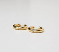 Brenda Grands Jewelry Candongas Gold Hoops- Large
