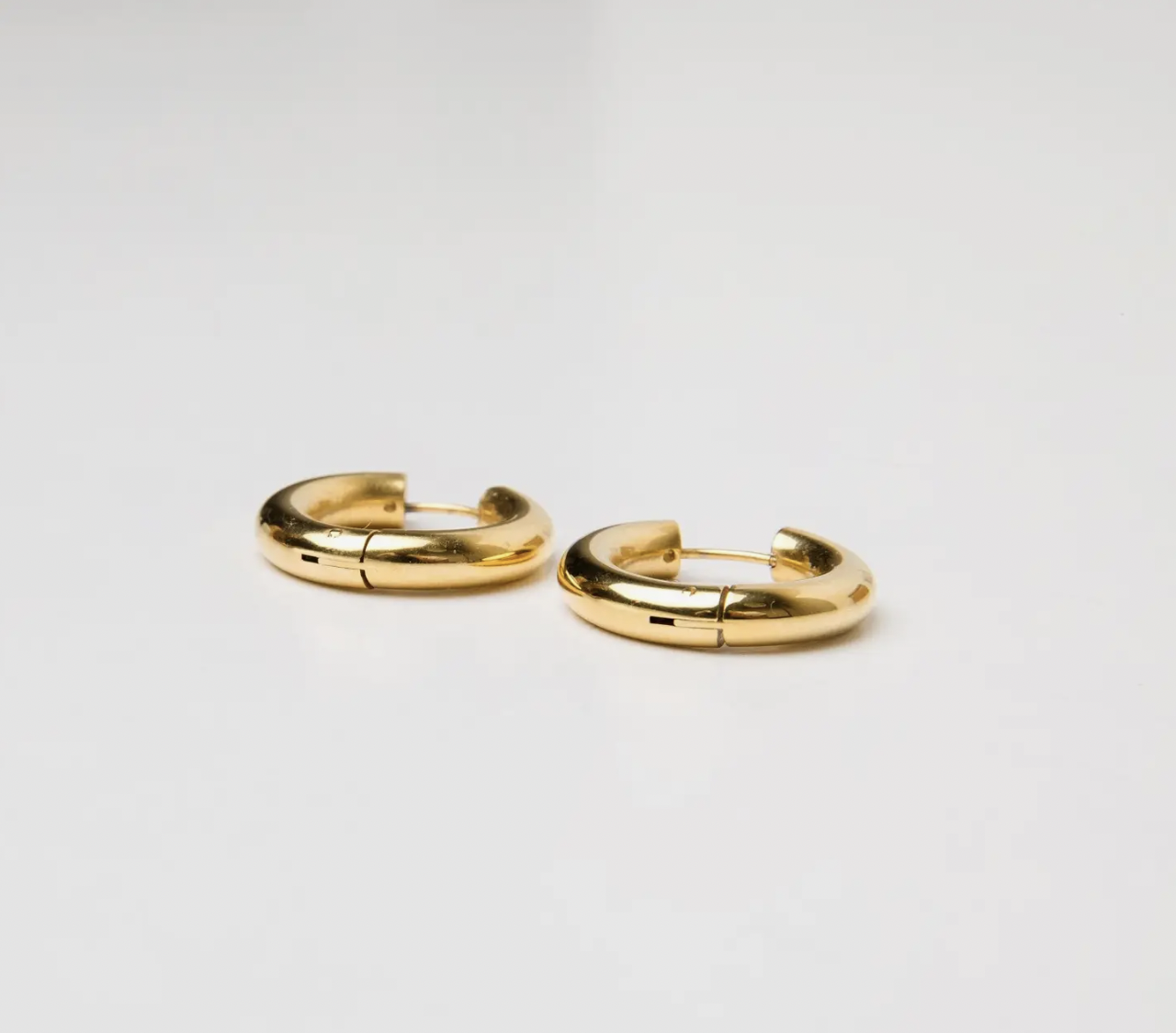 Brenda Grands Jewelry Candongas Gold Hoops- Large