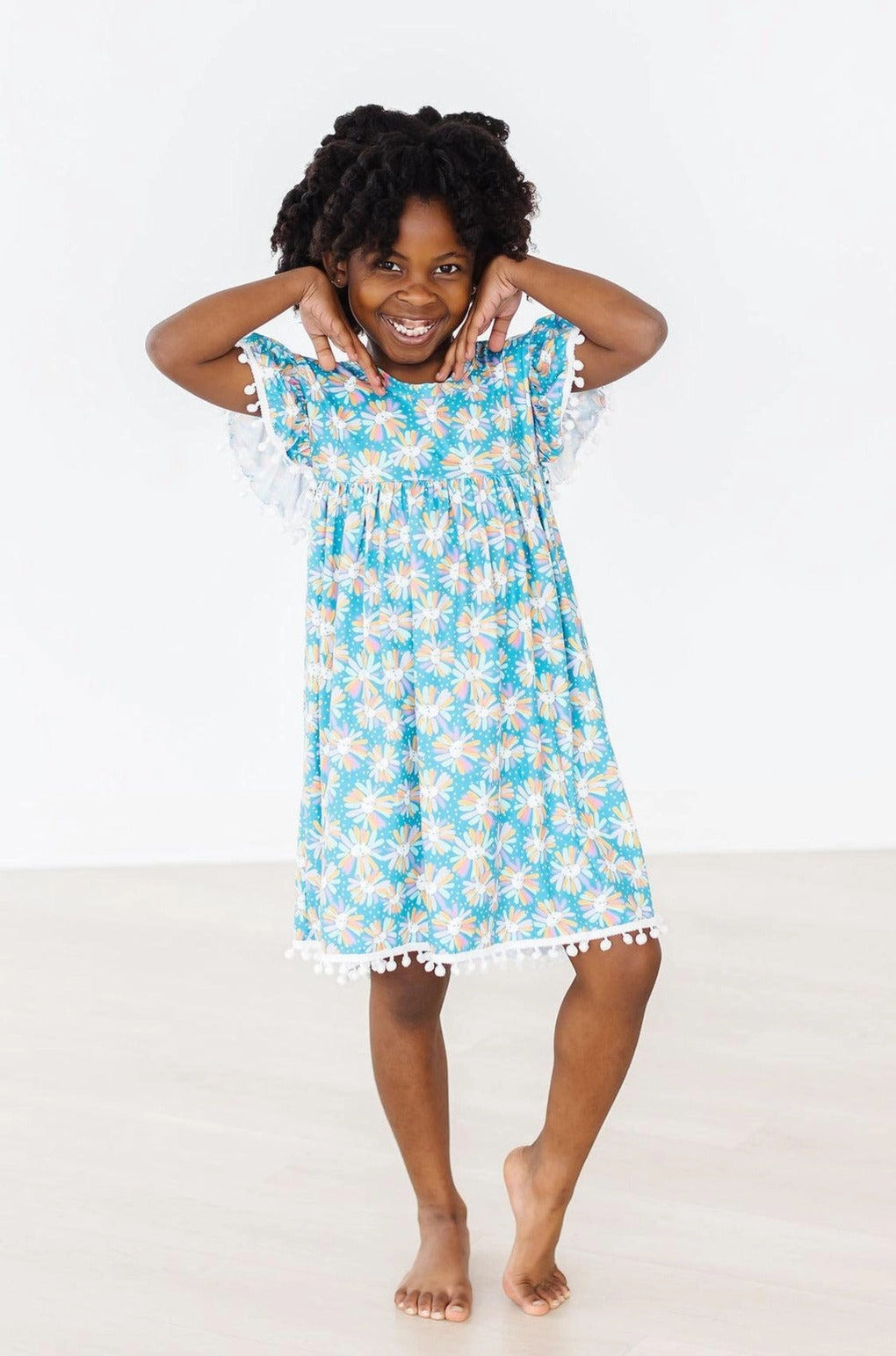 Mila Rose Daisy Dreamland Pom Pom Dress