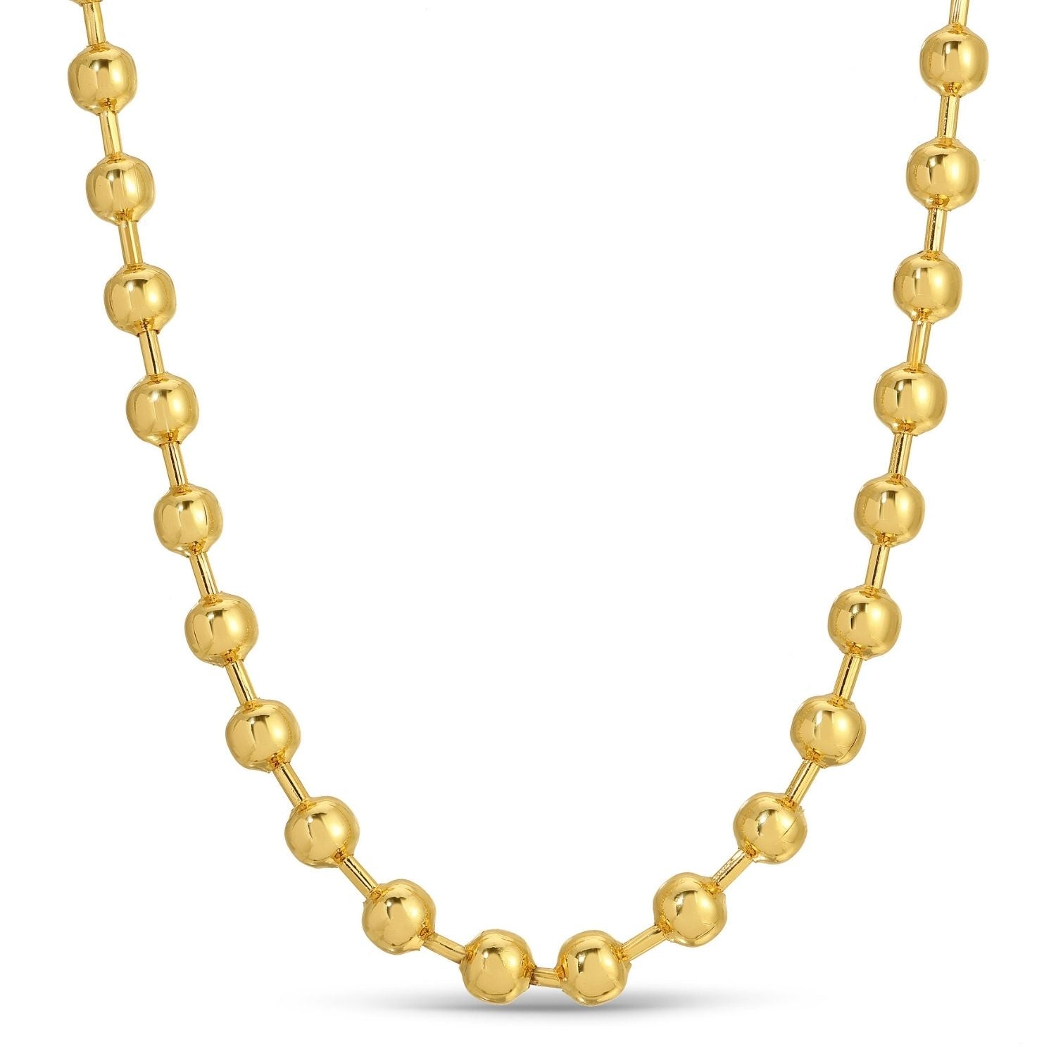 Splendid Iris Ball Chain Necklace