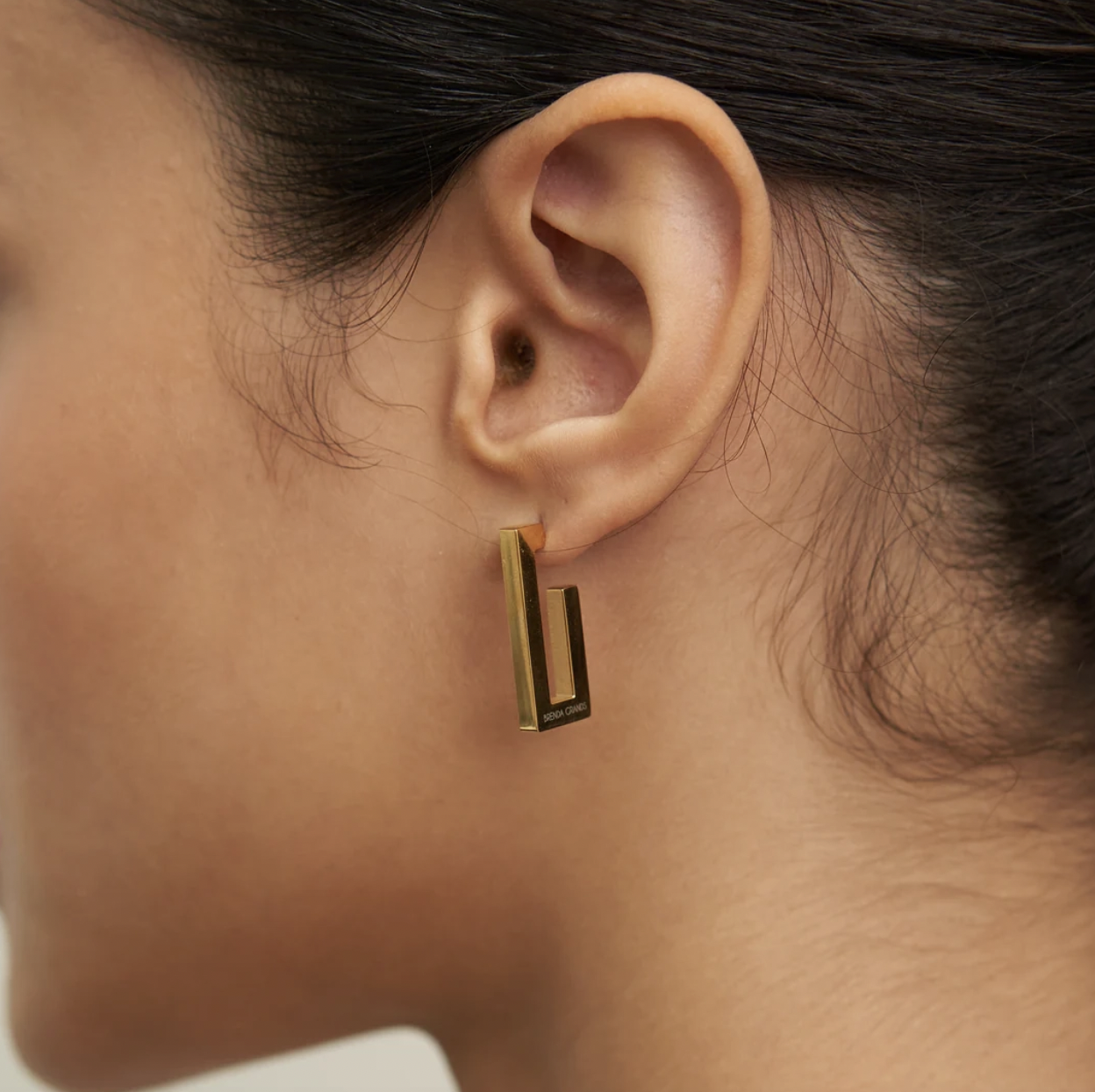 Brenda Grands Jewelry Rectangular Hoops