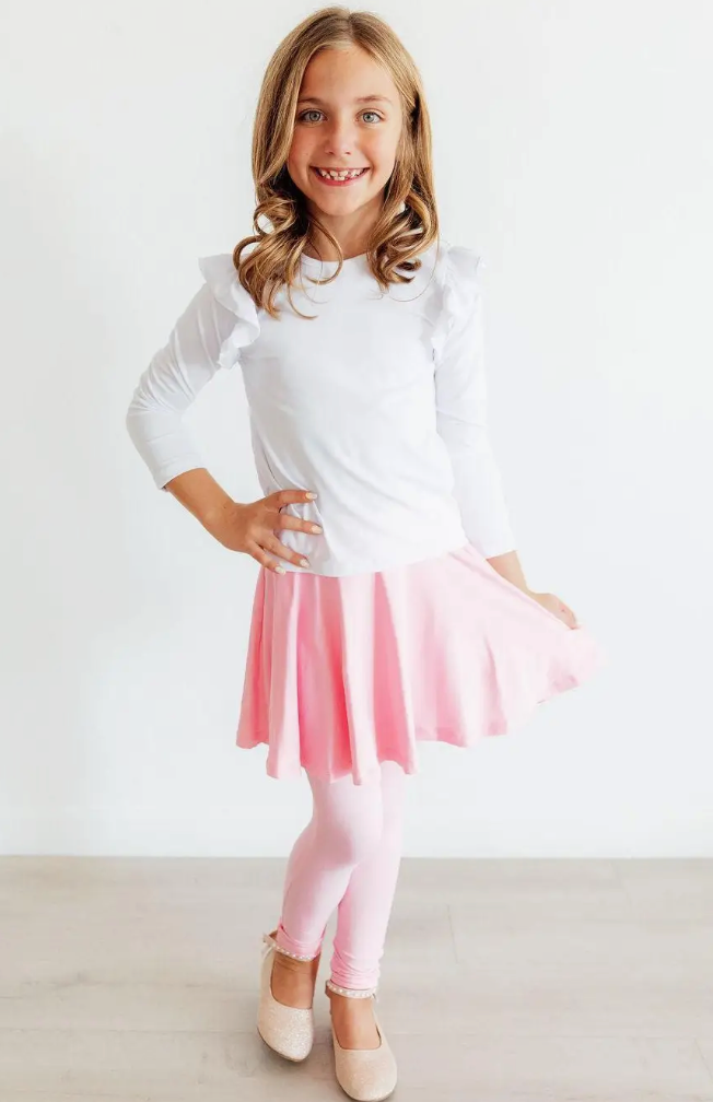 Mila & Rose Bubblegum Pink Twirl Skegging