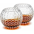 Golf Ball Whiskey Glass, Set of 2